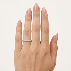 White Gold Brilliant Diamond Ring
