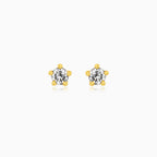 Boucles d’oreilles étoile en diamant