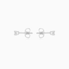 Classic White Gold Diamond Stud Earrings