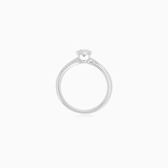 Elise bezel-set diamond engagement ring