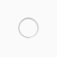 Classic Double Row Diamond Band