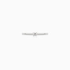 Refined White Gold Diamond Ring