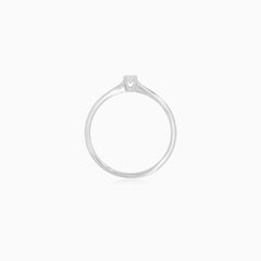 Elegant White Gold Engagement Ring