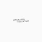 White Gold Diamond Tension Ring