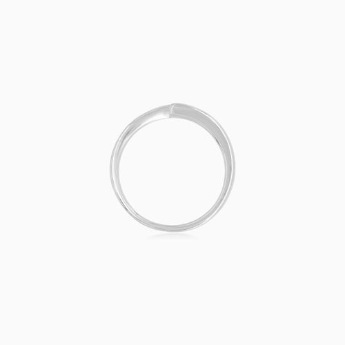 White Gold Diamond Tension Ring