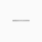 Diamond Pavé Half Eternity Ring In 14K Yellow Gold