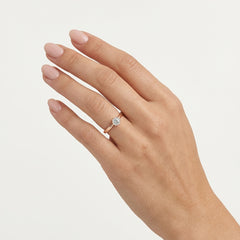Rose Gold Diamond Solitaire Ring