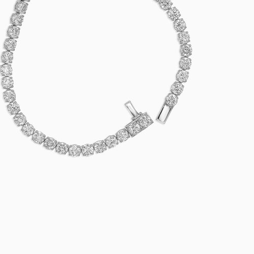 Diamond Tennis Bracelet 2,5 mm in White Gold