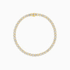 Diamantový Tenisový Náramek 2,5 mm Ze Žlutého Zlata