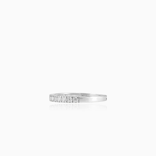 Glänzender Zirkonia-Reiherring für Damen