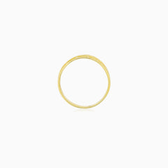 Yellow Gold Woven Openwork Ring