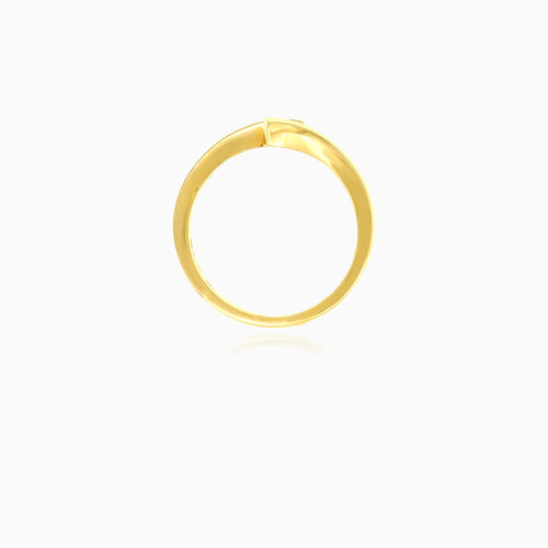 Einzigartiger Granatring mit Spannfassung