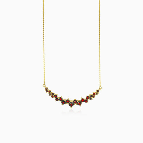 Stilvolle Granat-Halskettenkollektion