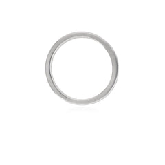 Sterlingsilber-Eternity-Band mit Princess-Cut-Zirkonia