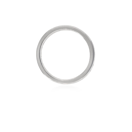 Sterlingsilber-Eternity-Band mit Princess-Cut-Zirkonia