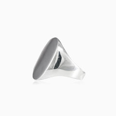 Sterling silver classic men ring