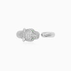 Sterling Silver Panther Head Ring