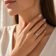 Sterling Silver Panther Head Ring