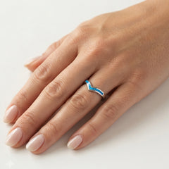 Sterling Silver Contemporary Ring