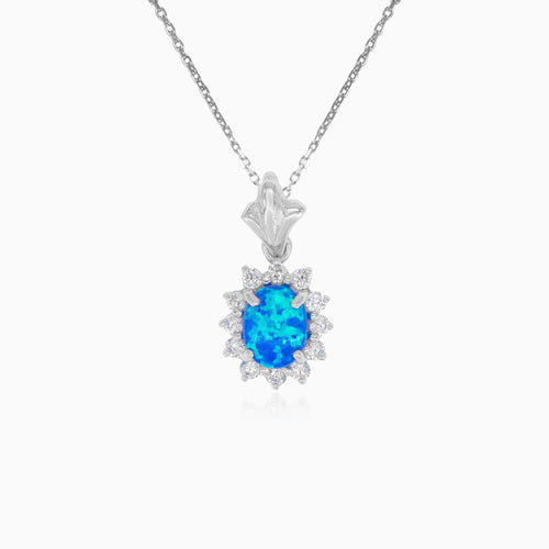 Königlicher blauer Opal-Anhänger