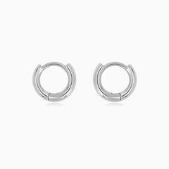 Sterling Silver Classic Hoop Earrings
