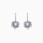 Sterling-Silber-Ohrhänger mit Zirkonia