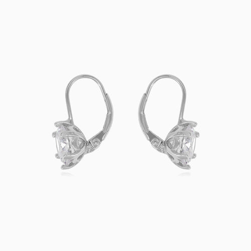 Sterling-Silber-Ohrhänger mit Zirkonia