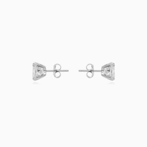Sterling-Silber-Ohrstecker mit Zirkonia