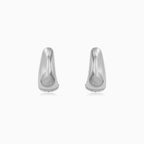 Sterling Silver Smooth Hoop Earrings
