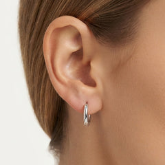 Sterling Silver Classic Huggie Earrings
