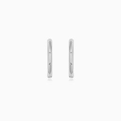 Sterling Silver Classic Huggie Earrings