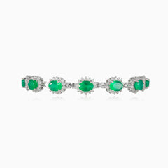 Bracelet royal avec jade
