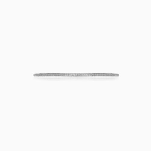 Armreif aus Sterlingsilber mit Zirkonia-Akzenten