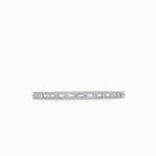 Bracelet jonc en argent sterling avec zircon cubique