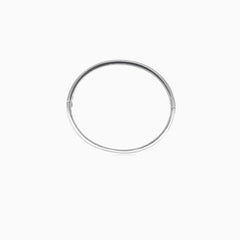 Elegant cubic zirconia bangle bracelet