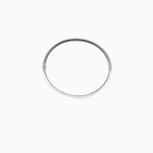 Pulsera rígida elegante con circonitas cúbicas