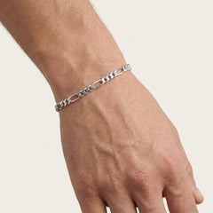 Men’s Polished Sterling Silver Bracelet