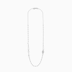 Collier chapelet en argent