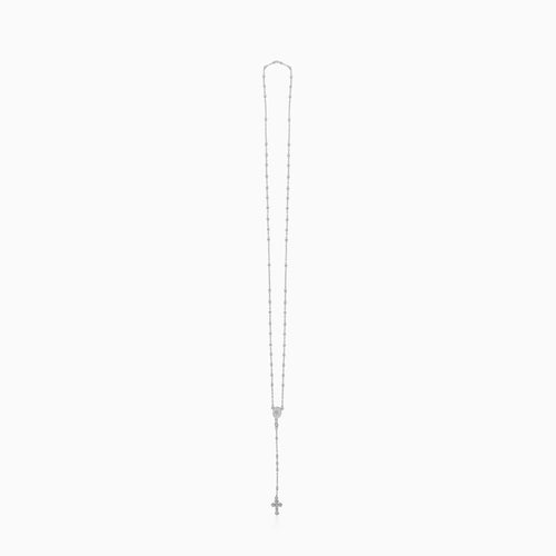 Silver rosary
