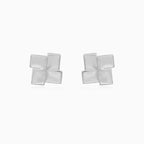 Men’s Sterling Silver Geometric Cufflinks