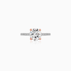 Rose Gold Lab Diamond Ring