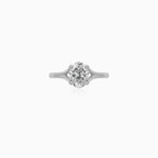 Lotus Oval Lab Diamant Solitaire Persten