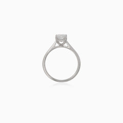 Radiant Cut Lab Diamond Engagement Ring