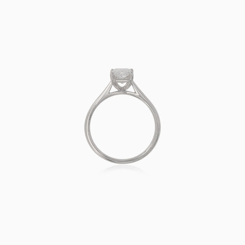 Radiant Cut Lab Diamond Engagement Ring