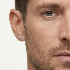 Náušnice S Diamanty Z Bílého Zlata