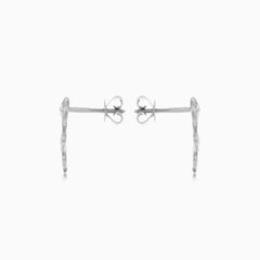 White gold serpent charms