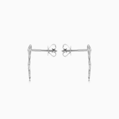 Weißgold-Schlangenanhänger