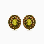 Ätherische Symphonie handgefertigte Edelstein-Ohrringe