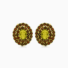 Ätherische Symphonie handgefertigte Edelstein-Ohrringe