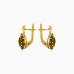 Royal Radiance Moldavit und Granat Eleganz